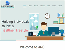 Tablet Screenshot of ancomputing.co.uk